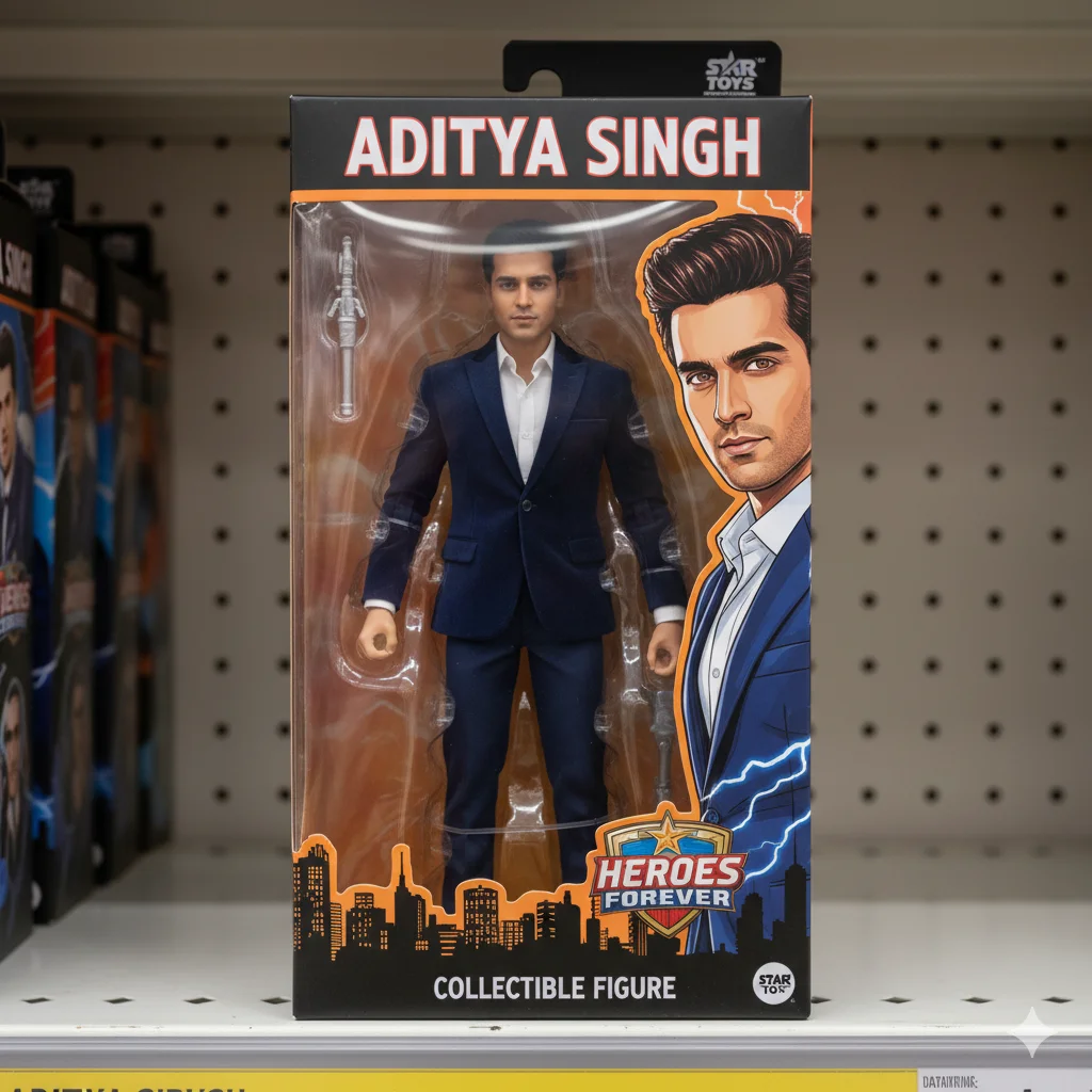 Action Figure in Retail Toy Box